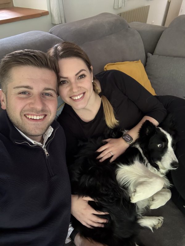 Doma s manželkou a Stellou