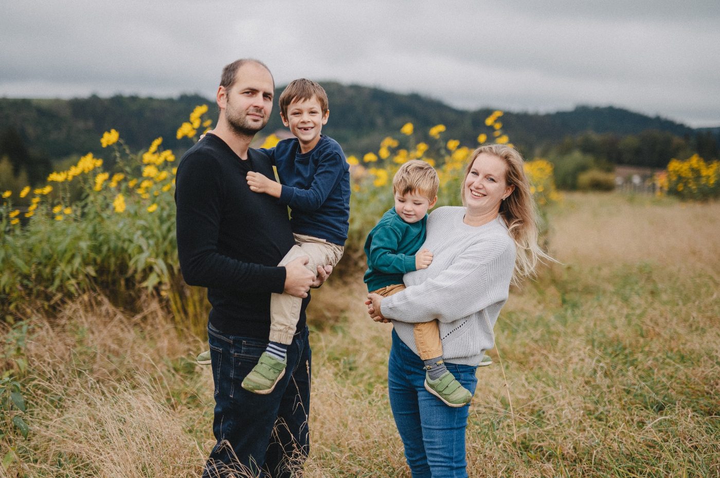 Portrétní a rodinné focení